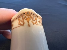 Syracuse ? WEBSTER Individual Creamer ~ El Tovar /Fred Harvey Santa Fe Railroad - Additional view 4