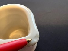 Syracuse ? WEBSTER Individual Creamer ~ El Tovar /Fred Harvey Santa Fe Railroad - Additional view 8