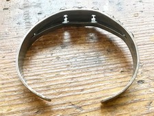 Vintage Old Pawn Fred Harvey Era Navajo Turquoise Sterling Silver Cuff Bracelet - Additional view 3