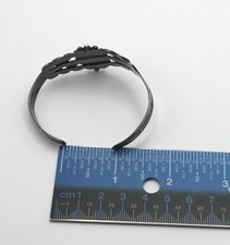 Fred Harvey Era CoinSilver Turquoise Native American Cuff Bracelet-signed-5-1/2” - Additional view 15