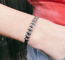 Vintage Navajo Sterling Silver Fred Harvey Repousse Cuff  - Additional view 1