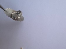 Fred Harvey Era Block Turquoise Sterling Silver Ring Size ~ 5.5 - Additional view 5