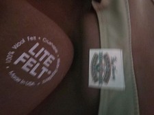 Fred Harvey Trading Company VTG. Wool LITE Felt Western Hat GRAND CANYON LARGE . - Additional view 5