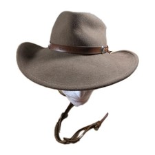 Fred Harvey Trading Company VTG. Wool LITE Felt Western Hat GRAND CANYON LARGE .