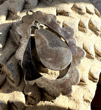 Vintage SOUTHWESTERN FRED HARVEY ERA pendant sterling silver dangle (A1) - Additional view 4