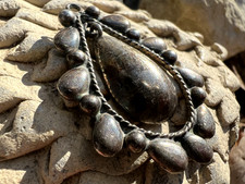 Vintage SOUTHWESTERN FRED HARVEY ERA pendant sterling silver dangle (A2) - Additional view 1