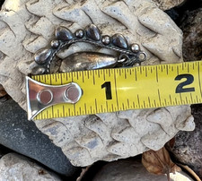 Vintage SOUTHWESTERN FRED HARVEY ERA pendant sterling silver dangle (A2) - Additional view 6