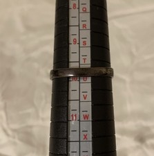 Fred Harvey Era Native American Sterling Silver Turquoise Ring 9.75 - Additional view 1