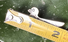 Vintage Fred Harvey era tourist eagle pin / brooch with turquoise Southwestern - Additional view 3