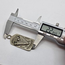 Fred Harvey Trading Post Era Arrowhead Dog Tag Pendant - Additional view 5