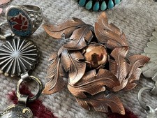 Vintage 18-PIECE lot jewelry tourist concho belts cuffs some Fred Harvey era - Additional view 13