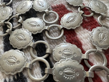 Vintage 18-PIECE lot jewelry tourist concho belts cuffs some Fred Harvey era - Additional view 3