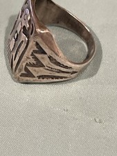 Fred Harvey Era Thunderbird Ring  Sterling - Additional view 2