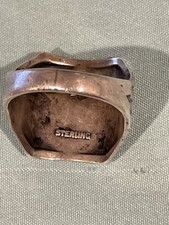 Fred Harvey Era Thunderbird Ring  Sterling - Additional view 3