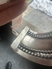 Vtg NAVAJO Fred Harvey Ingot Stamped Twist Sterling Silver Cuff Bracelet 89.7g - Additional view 5