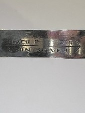 Vtg Coin Silver Small Cuff Thunderbird Fred Harvey Era Silver Products Bracelet - Additional view 2