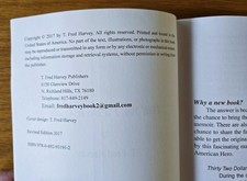 Hell Yes, I'd Do It Again by T. Fred Harvey (Trade, 2017) GOOD - Additional view 1