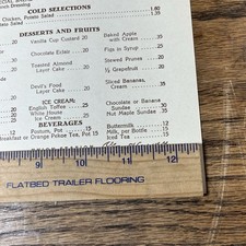 Dining Menu Fred Harvey Restaurant Hollywood CA Dinner Fred Harvey Union Station - Additional view 7