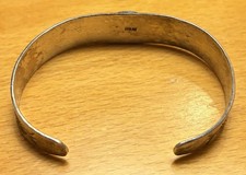 Navajo Native American Fred Harvey Era Turquoise Sterling Silver Cuff Bracelet - Additional view 8