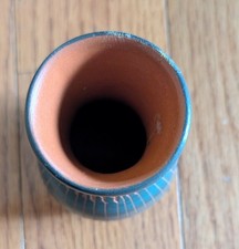 Small  Navajo Etched Vase from Fred Harvey Gallery  - Additional view 2