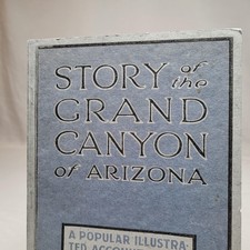 Vintage 1923 Story Of The Grand Canyon Of Arizona N H Darton Fred Harvey PB Blue - Additional view 2