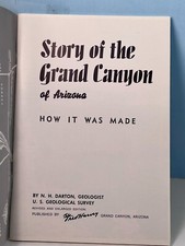 1966 Fred Harvey The Story of the Grand Canyon How it was Made Booklet - Additional view 1