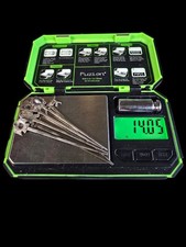 RARE VINTAGE NAVAJO FRED HARVEY ERA HOR D'OEUVRE STERLING SILVER SKEWER SET OF 6 - Additional view 6