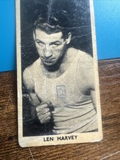 1938 Fred C. Cartledge Razors Famous Prize Fighters - Len Harvey #39 - Additional view 2