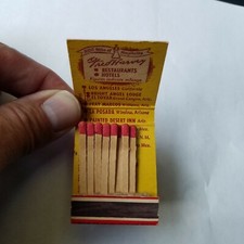 Rare Vintage Matchbook Fred Harvey Dearborn Station Tub15 - Additional view 2