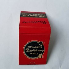 Rare Vintage Matchbook Fred Harvey Dearborn Station Tub15 - Additional view 4