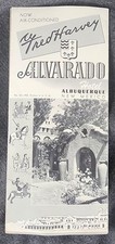 SANTA FE 1928 BKLT.  FRED HARVEY MEAL CHECK + ALVARADO HOTEL NEW MEXICO - Additional view 7