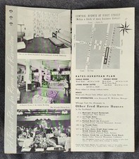 SANTA FE 1928 BKLT.  FRED HARVEY MEAL CHECK + ALVARADO HOTEL NEW MEXICO - Additional view 9