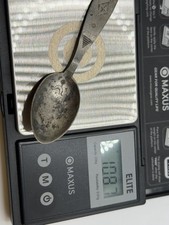 Antique Whirling Log Fred Harvey Era Navajo Sterling Silver Hand Made Spoon 925 - Additional view 4