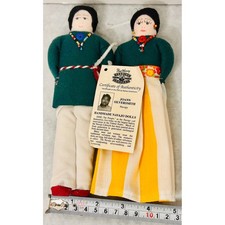 Fred Harvey Trading Company ~Handmade Navajo Dolls ~Joann Silversmith ~COA - Additional view 2