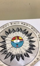 Fred Harvey Aluminum Sun Kachina Serving Tray Route 66 Arizona Grand Canyon - Additional view 2