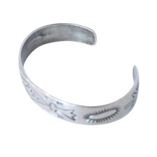 Vintage Sterling Silver 925 Navajo Fred Harvey Era Arrows Bracelet Cuff 1930s - Additional view 5