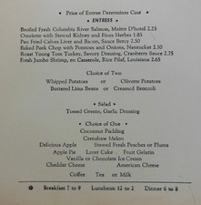 Fred Harvey 75th Anniversary Menu El Tovar Hotel Grand Canyon Aizona Dated  1951 - Additional view 4