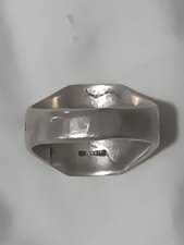 Vintage Antique Fred Harvey Era Sterling Silver Ring Sz 8.5 Jewelry - Additional view 5