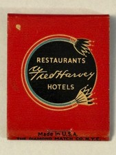 El Navajo Hotel Full Matchbook Gallup New Mexico Fred Harvey Hotels NM Vintage - Additional view 1