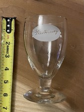Fred Harvey Restaurant Vintage Drinking Beer Glass - Additional view 1