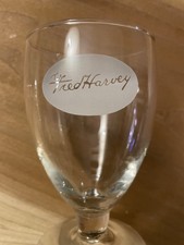 Fred Harvey Restaurant Vintage Drinking Beer Glass