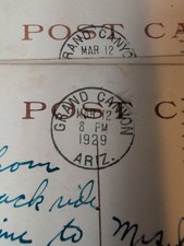 Lot of 4 Fred Harvey New, Arizona  1929 Postcards - Additional view 10