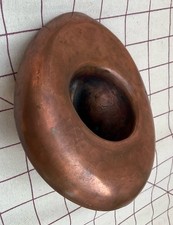 Fred Harvey Tom Mix Era Vintage Hammered Copper Cowboy Hat Ashtray Dresser Tray - Additional view 17