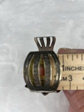 FRED HARVEY ERA BELL TRADING POST Nickel Silver Faux Turquoise Flower Cuff 31.9g - Additional view 15