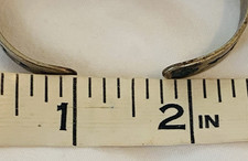 Native Navajo MAISELS Turquoise STERLING Bracelet-Fred Harvey Era 1930's VTG-25g - Additional view 10