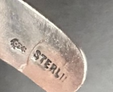 Fred Harvey Era Navajo Sterling Silver Turquoise Arrow Cuff Bracelet 22.8g Stamp - Additional view 9