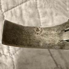 Fred Harvey Era NAVAJO Bell Trading turquoise Sterling Silver Bracelet 6.25-6.5” - Additional view 3