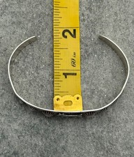 Vintage FRED HARVEY ERA Navajo DOG HORSE BIRDS Sterling Silver Bracelet 7 in - Additional view 11