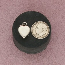 fred harvey era sterling silver vintage thunderbird heart charm pendant - Additional view 2