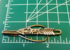Vintage Fred Harvey Era Navajo  Horse And Arrow Tie Bar Clip - Additional view 2